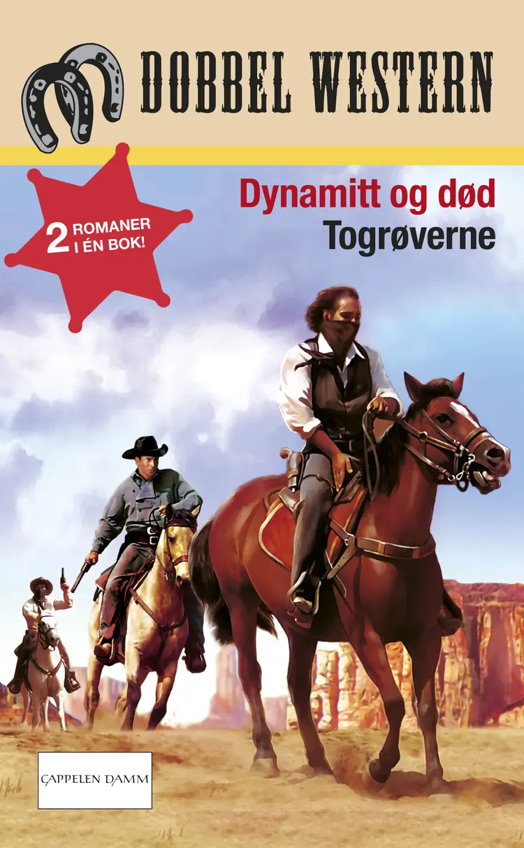 Omslag Dynamitt og død/Togrøverne av Jackson  Cole/Peter Field (Heftet)