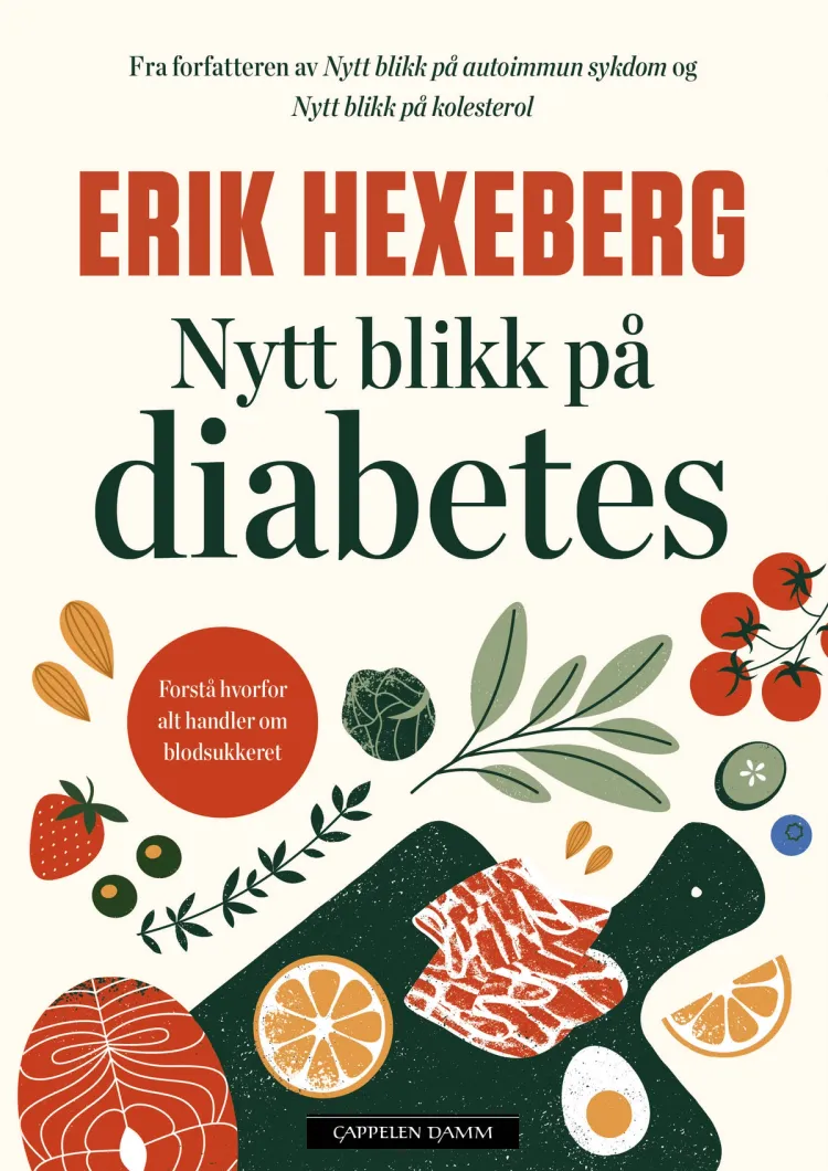 Omslag Nytt blikk på diabetes av Erik Hexeberg (Ebok)