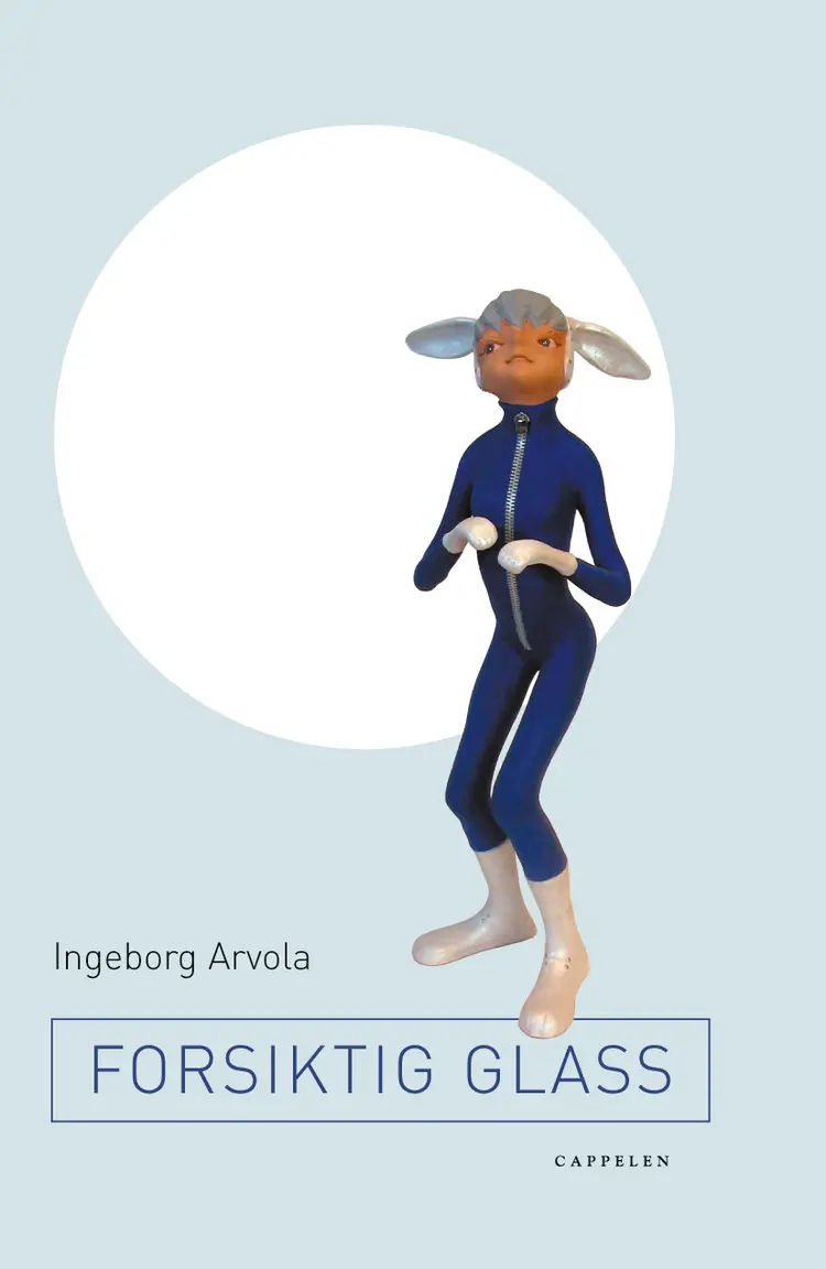 Omslag Forsiktig glass av Ingeborg Arvola (Ebok)