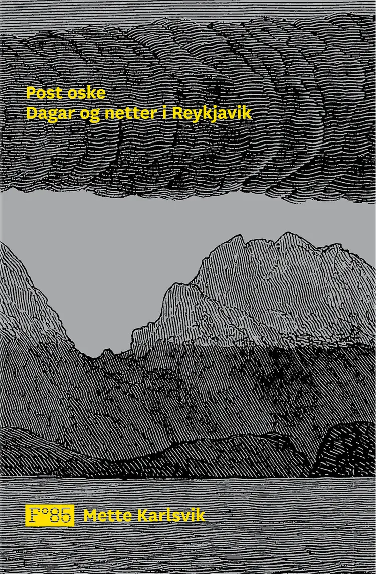 Omslag Post oske av Mette Karlsvik (Heftet)