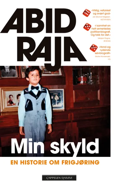 Omslag Min skyld av Abid Raja (Innbundet)