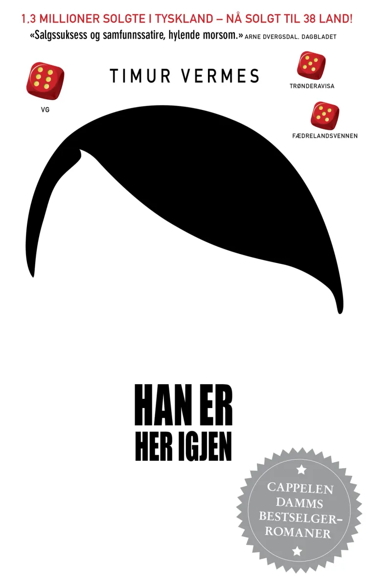 Omslag Han er her igjen av Timur Vermes (Heftet)