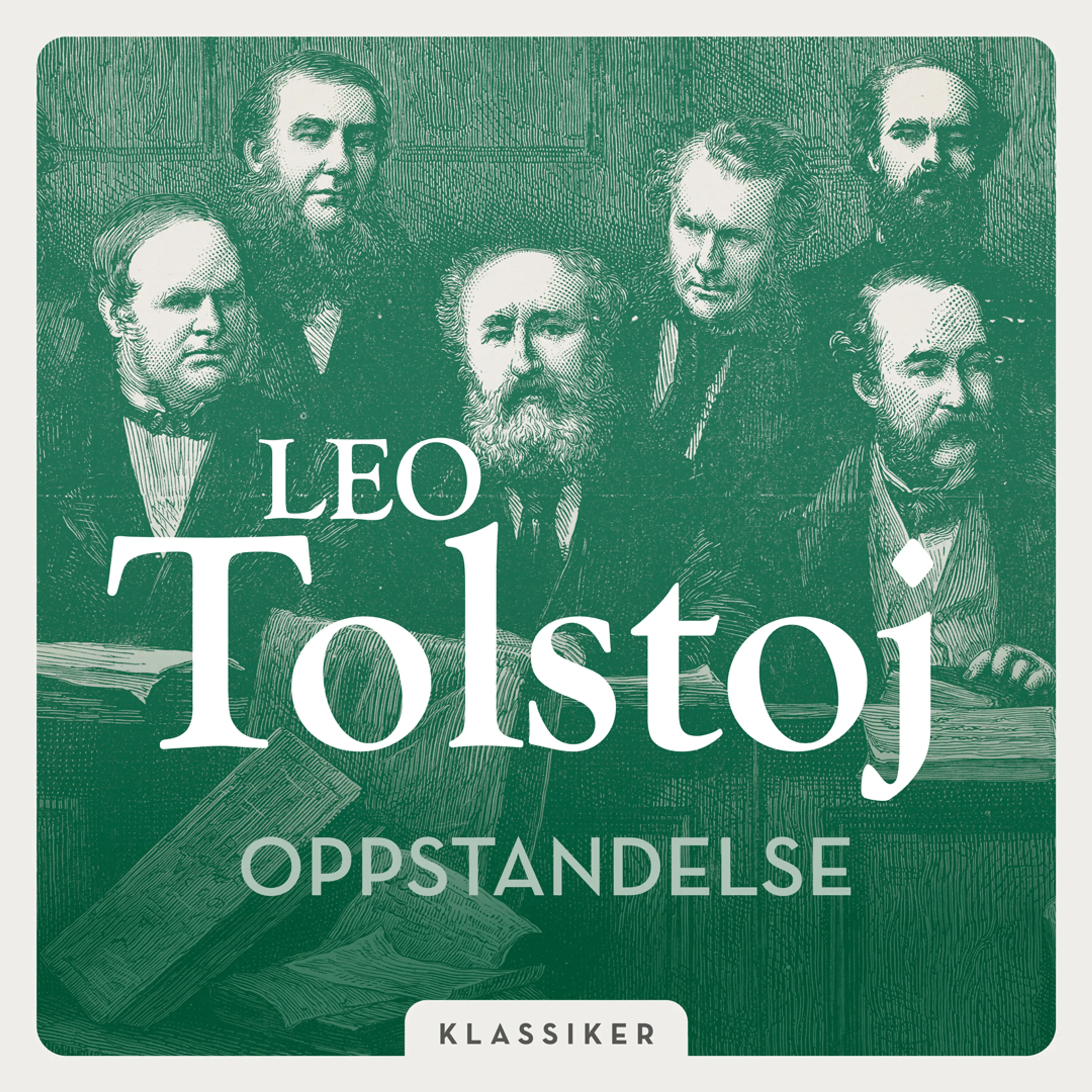 Omslag Oppstandelse av Leo Tolstoj (Lydbok)