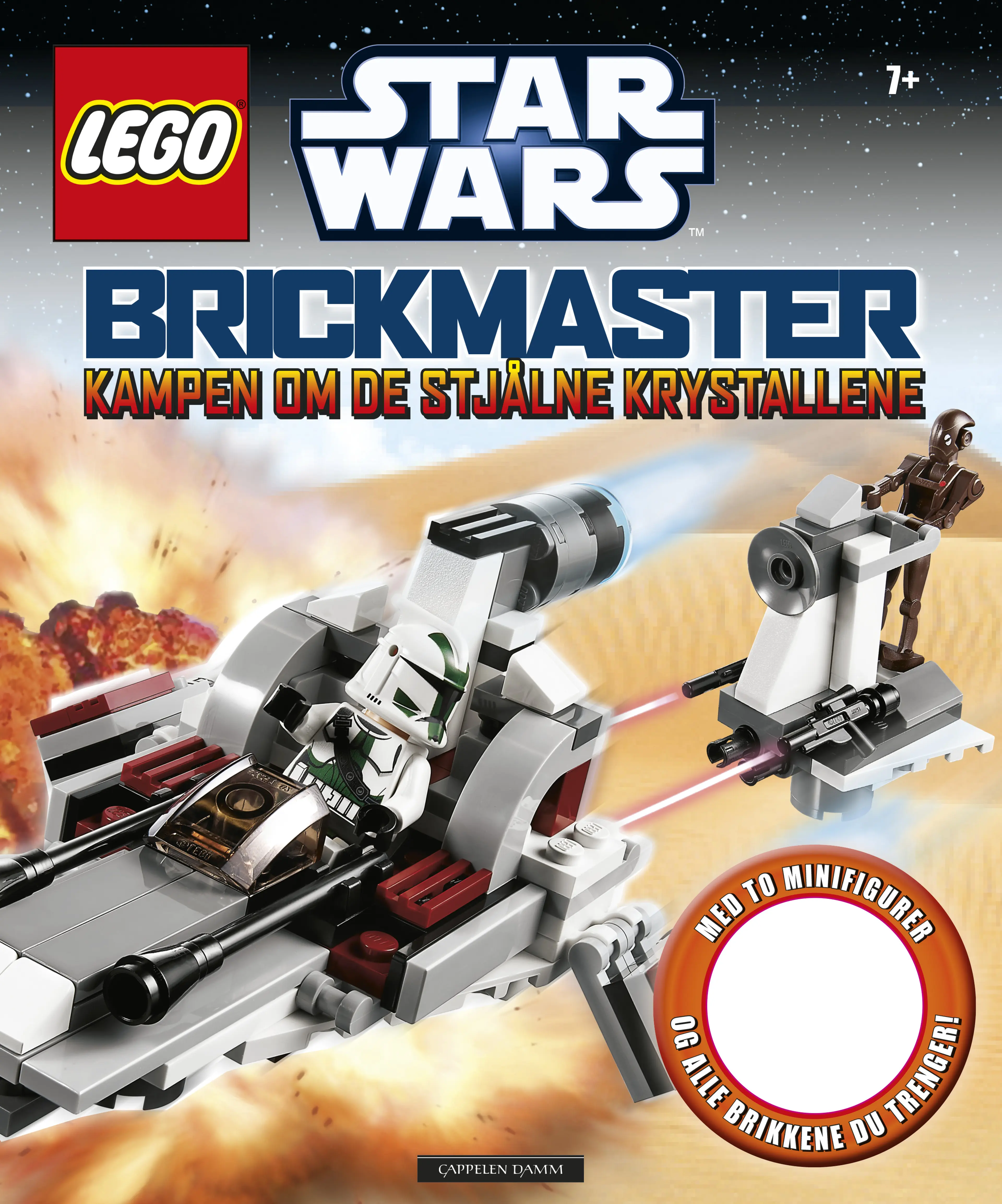 Omslag LEGO® Star Wars Brickmaster Kampen om de stjålne krystallene (Innbundet)