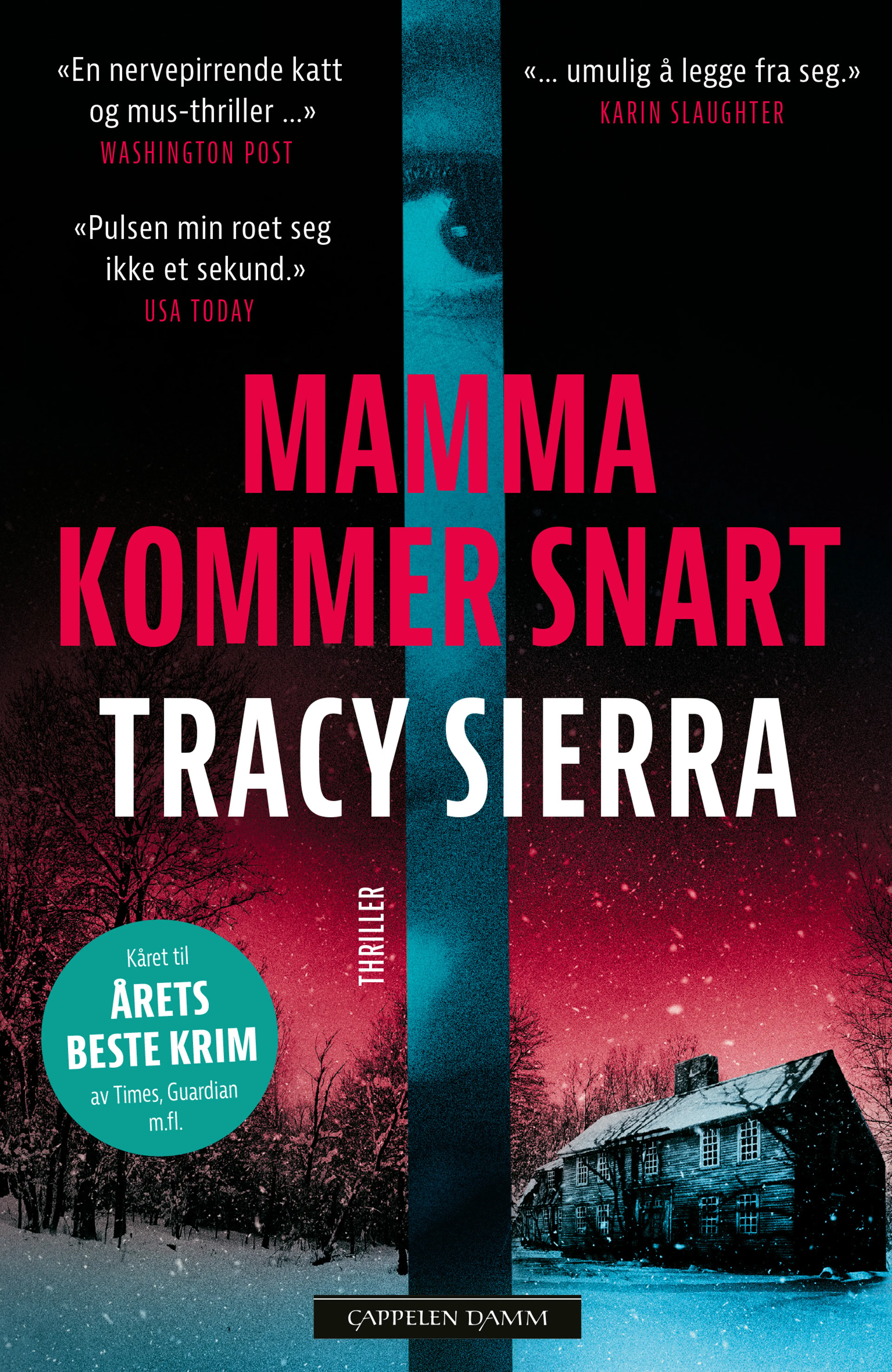 Omslag Mamma kommer snart av Tracy Sierra (Heftet)