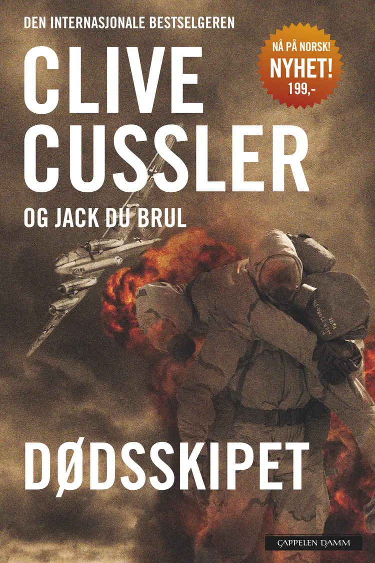 Omslag Dødsskipet av Clive Cussler og Jack Du Brul (Heftet)