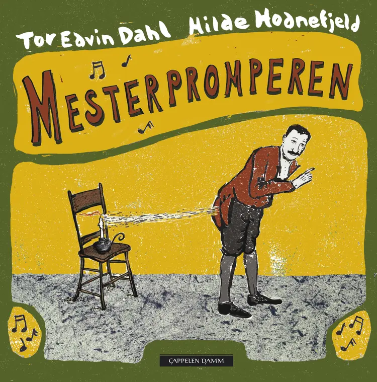 Omslag Mesterpromperen av Tor Edvin Dahl (Innbundet)