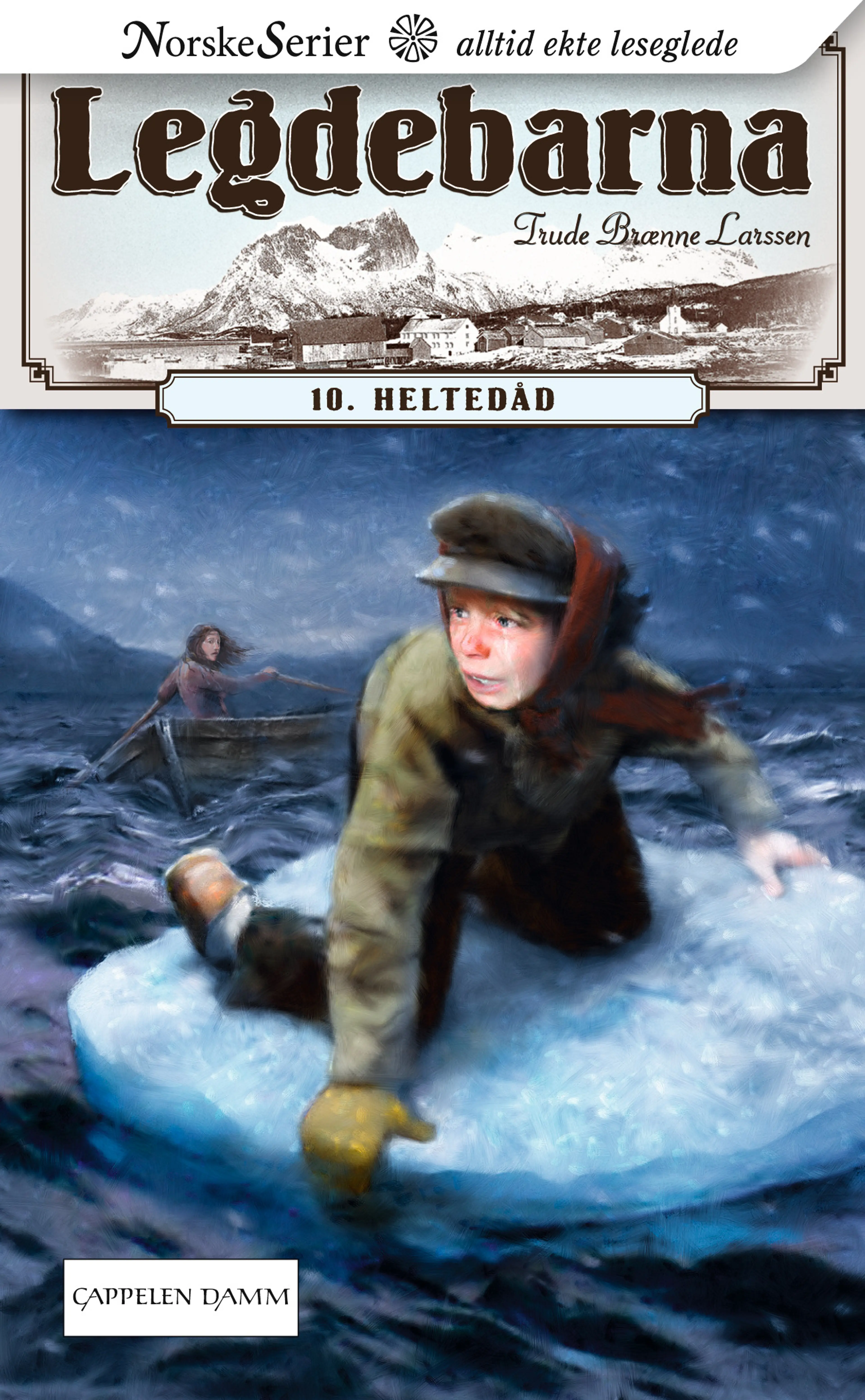 Omslag Heltedåd av Trude Brænne Larssen (Heftet)