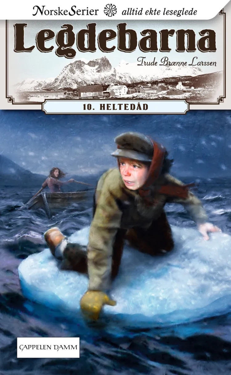 Omslag Heltedåd av Trude Brænne Larssen (Heftet)
