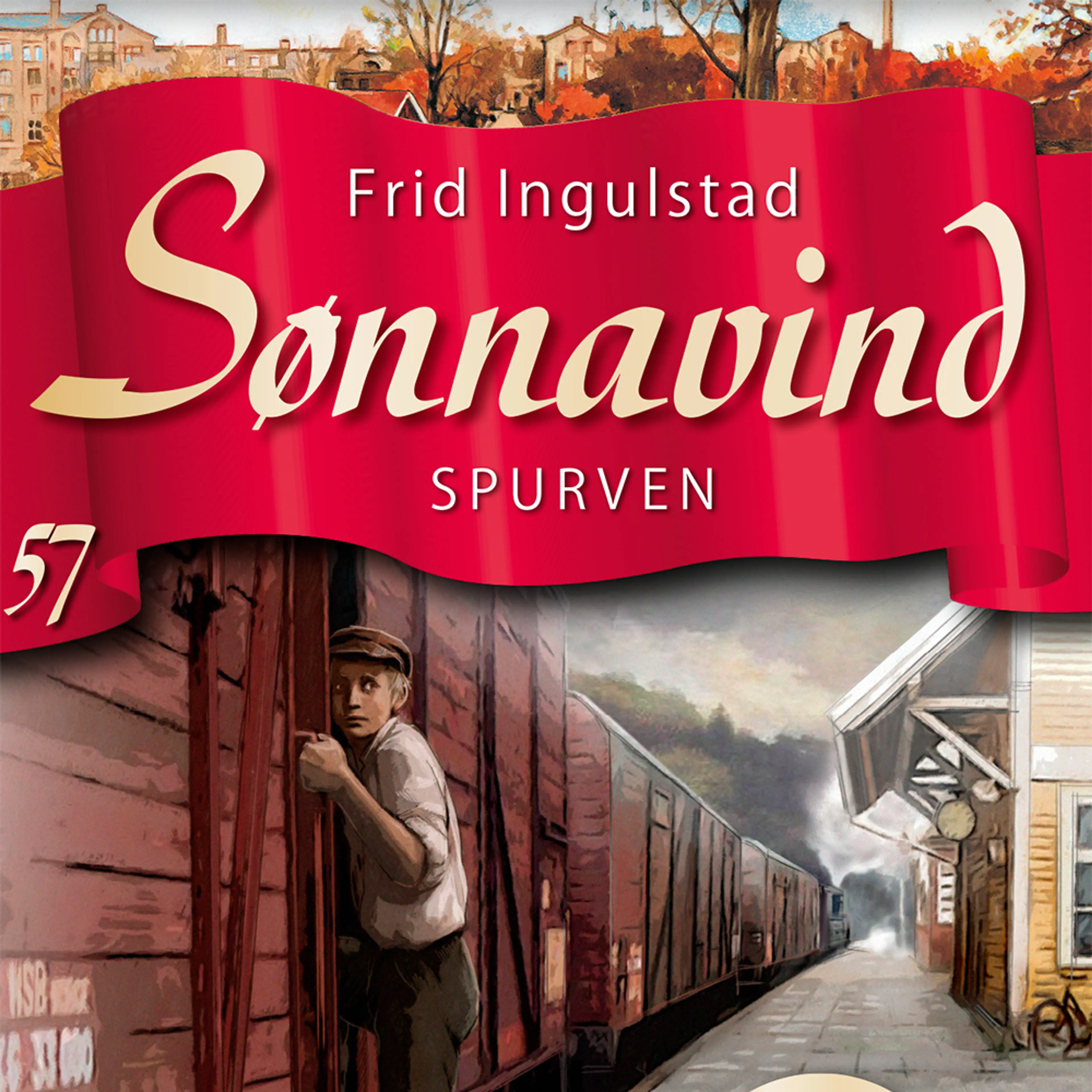 Omslag Spurven av Frid Ingulstad (Lydbok)