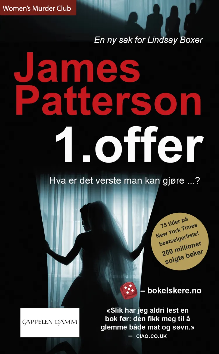 Omslag 1. offer av James Patterson (Ebok)