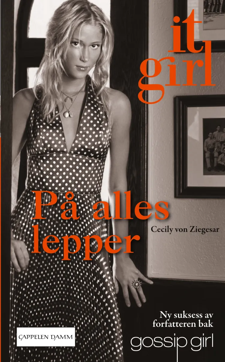 Omslag På alles lepper av Cecily von Ziegesar (Heftet)