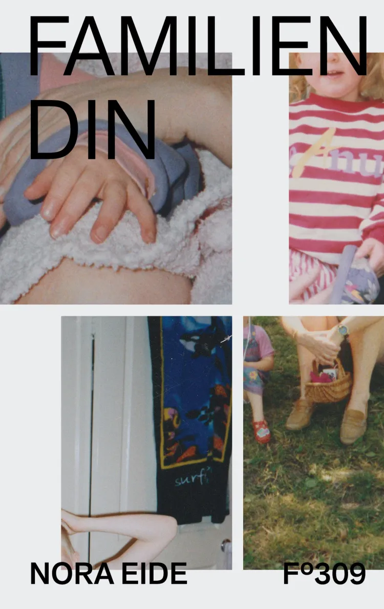 Omslag Familien din av Nora Eide (Innbundet)