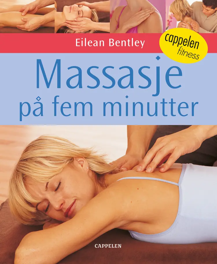 Omslag Massasje på fem minutter av Eilean Bentley (Heftet)