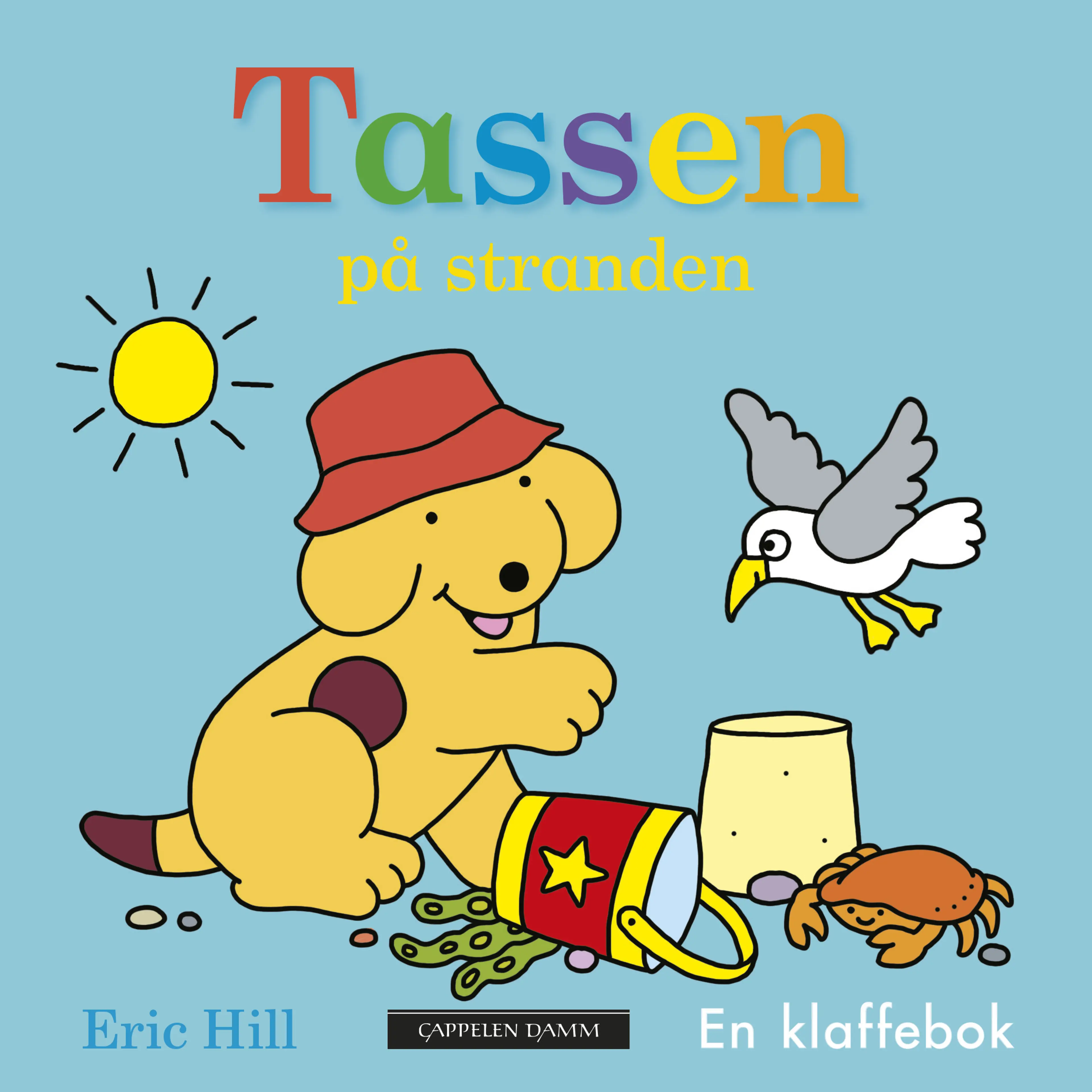 Omslag Tassen på stranden av Eric Hill (Innbundet)