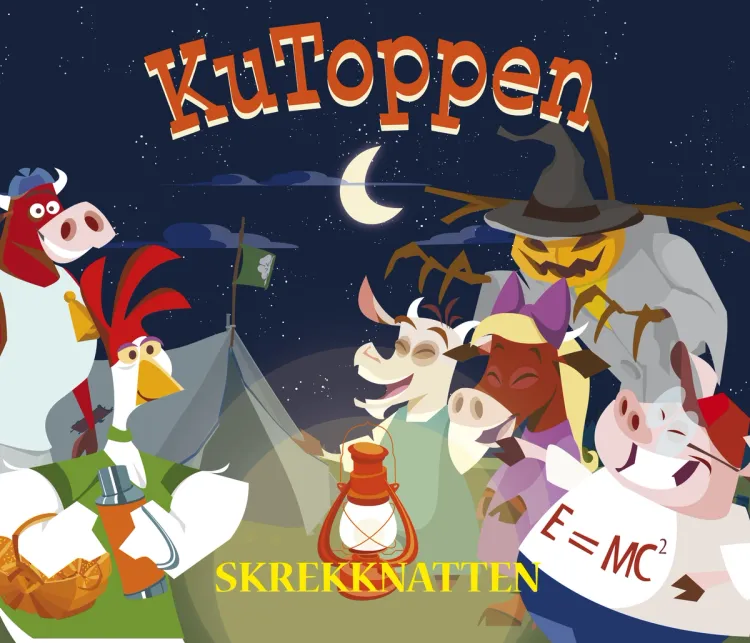 Omslag KuToppen 2/Skrekknatten (Innbundet)