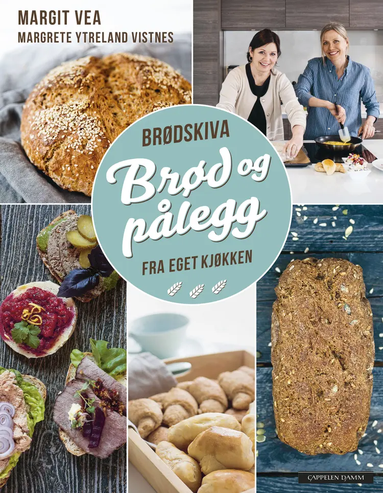 Omslag Brødskiva av Margit Vea og Margrete Ytreland Vistnes (Innbundet)