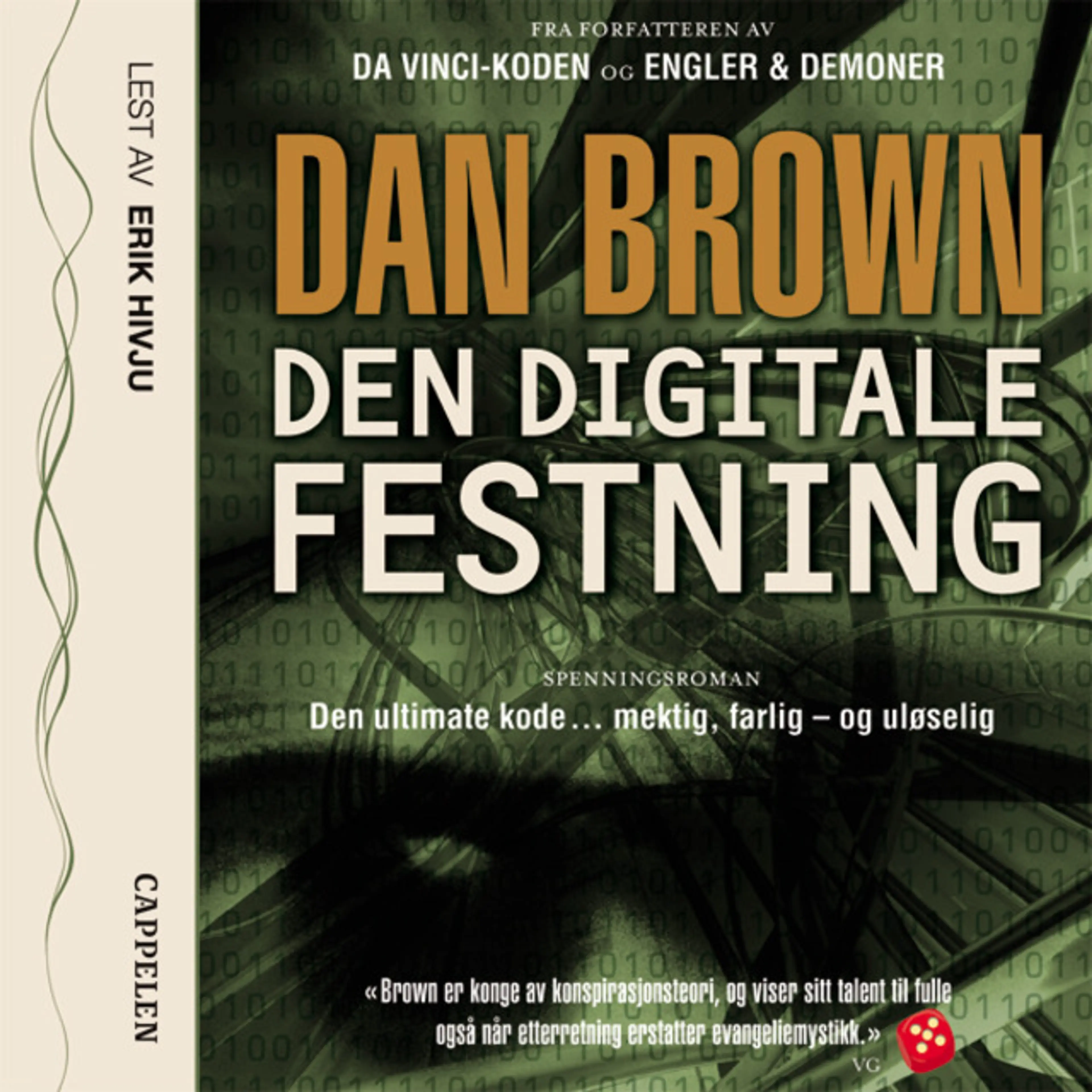 Omslag Den digitale festning av Dan Brown (Lydbok)