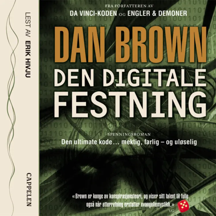 Omslag Den digitale festning av Dan Brown (Lydbok)