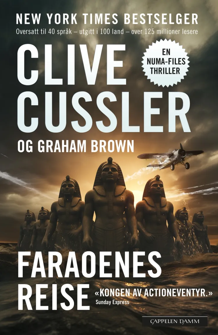 Omslag Faraoenes reise av Clive Cussler (Ebok)