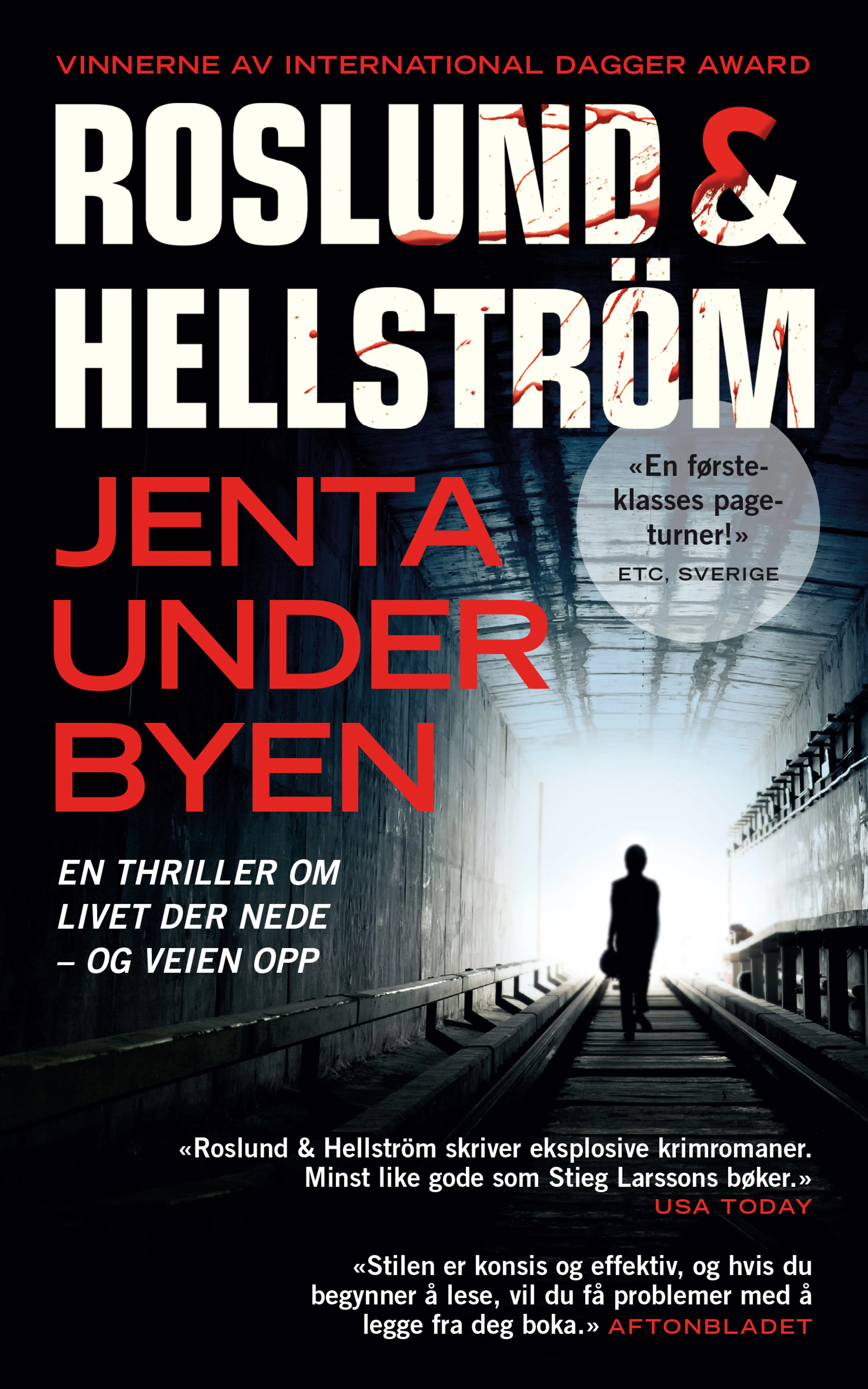 Omslag Jenta under byen av Roslund &amp; Hellström (Ebok)