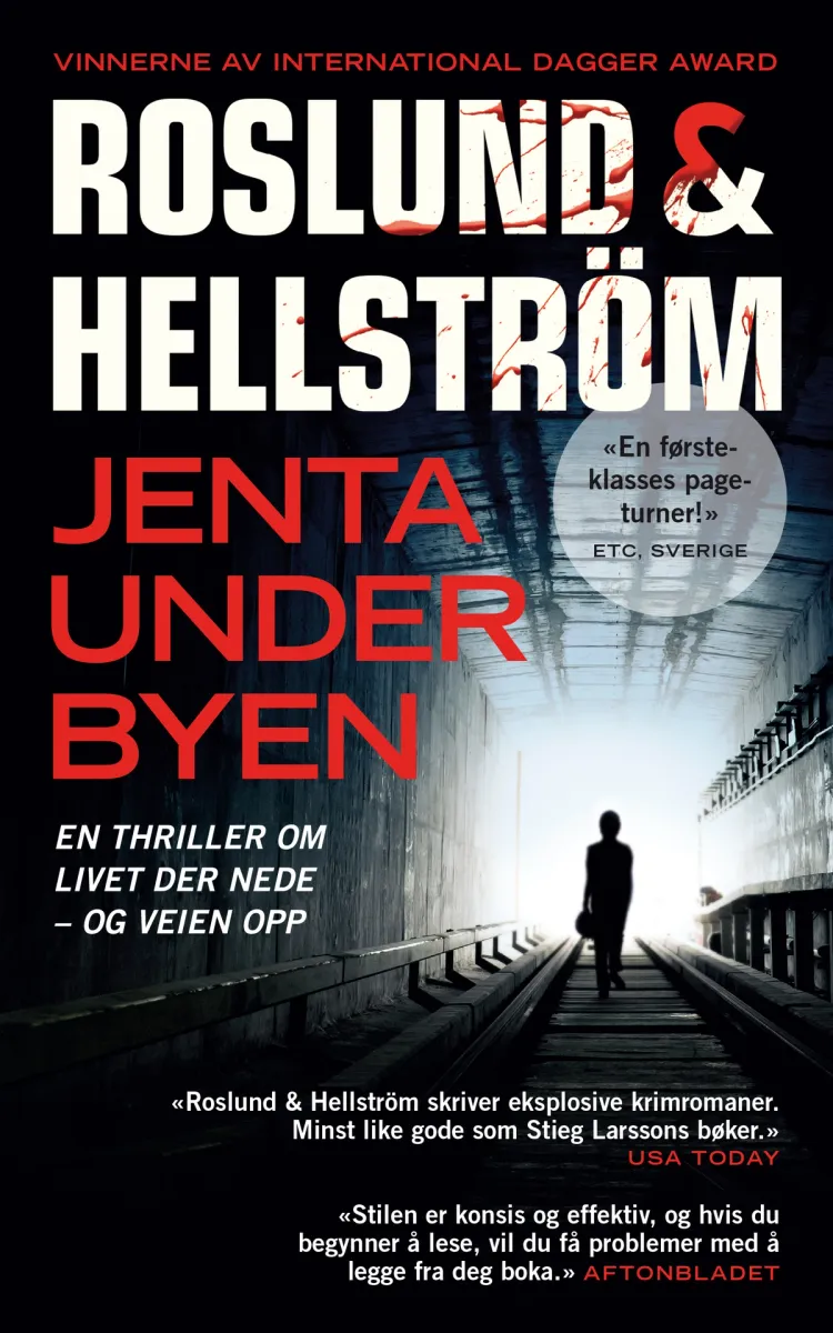 Omslag Jenta under byen av Roslund &amp; Hellström (Ebok)