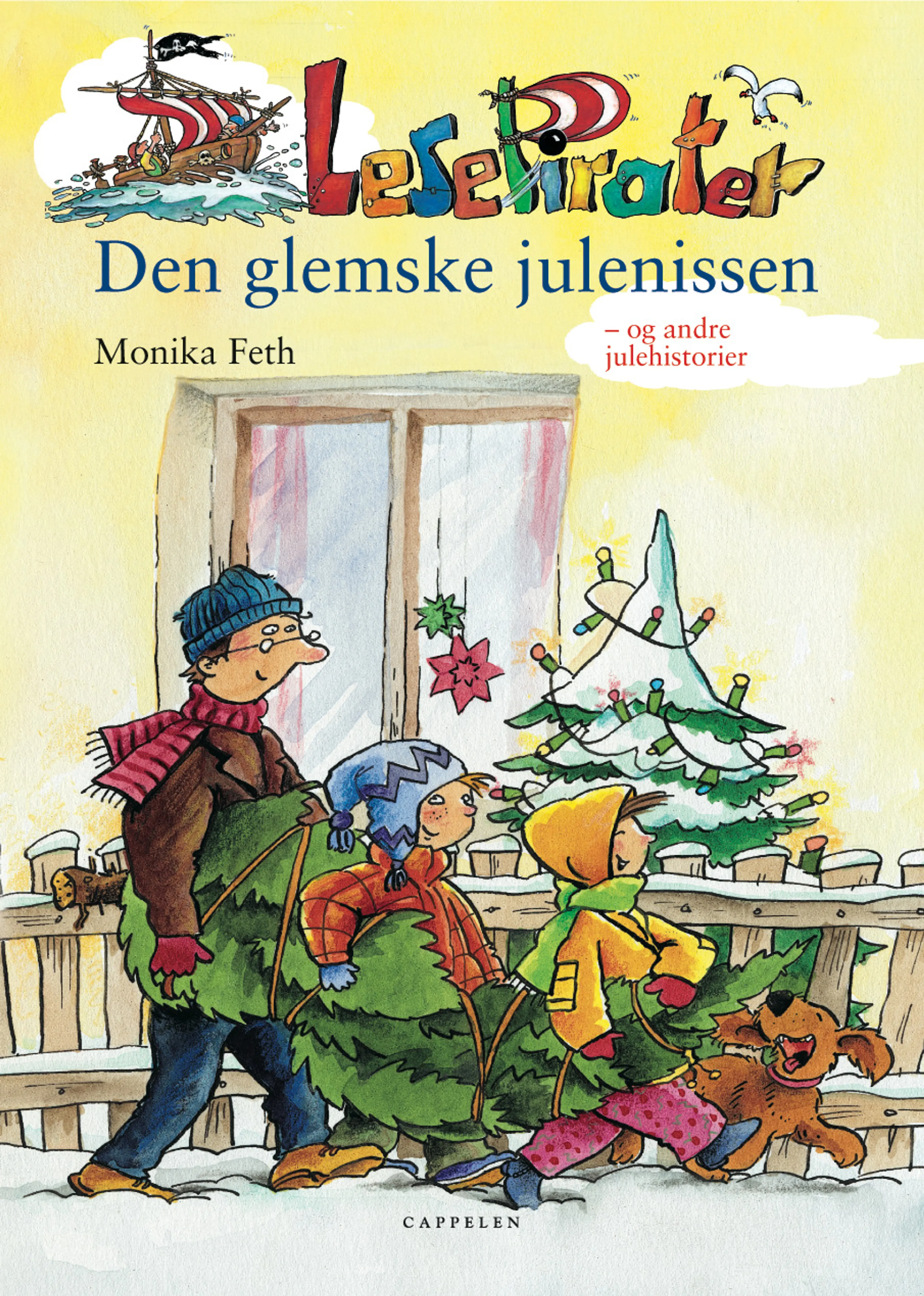 Omslag Den glemske julenissen av Monika Feth (Innbundet)