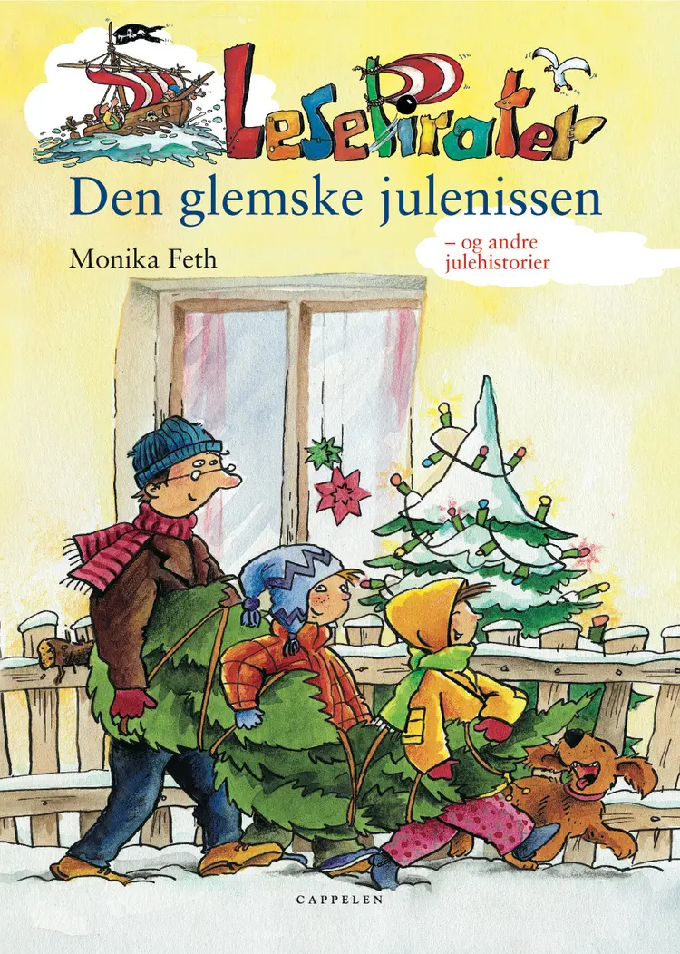 Omslag Den glemske julenissen av Monika Feth (Innbundet)
