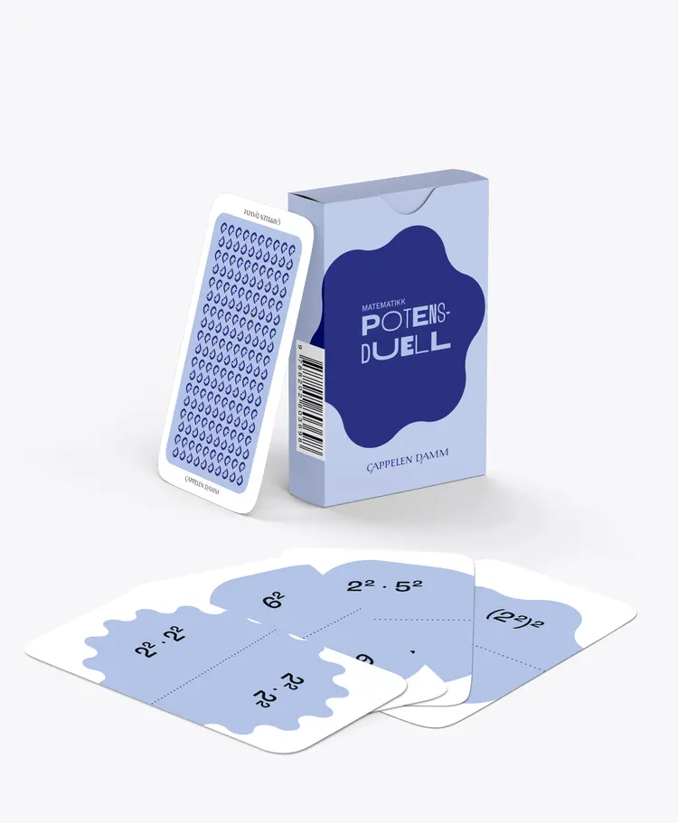 Omslag Kortstokk: Matematikk Potensduell (Ukjent)