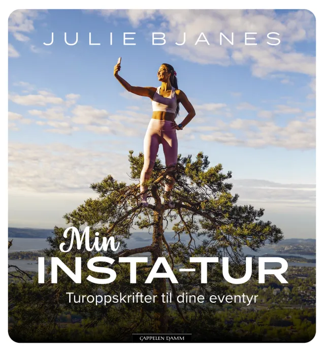 Omslag Min insta-tur av Julie Bjanes (Innbundet)