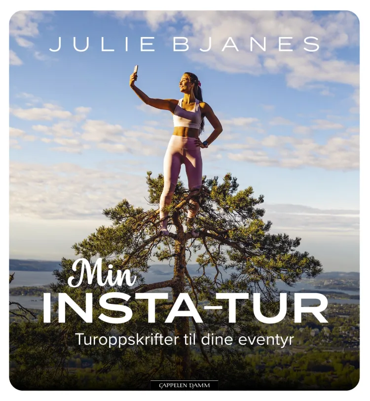 Omslag Min insta-tur av Julie Bjanes (Innbundet)