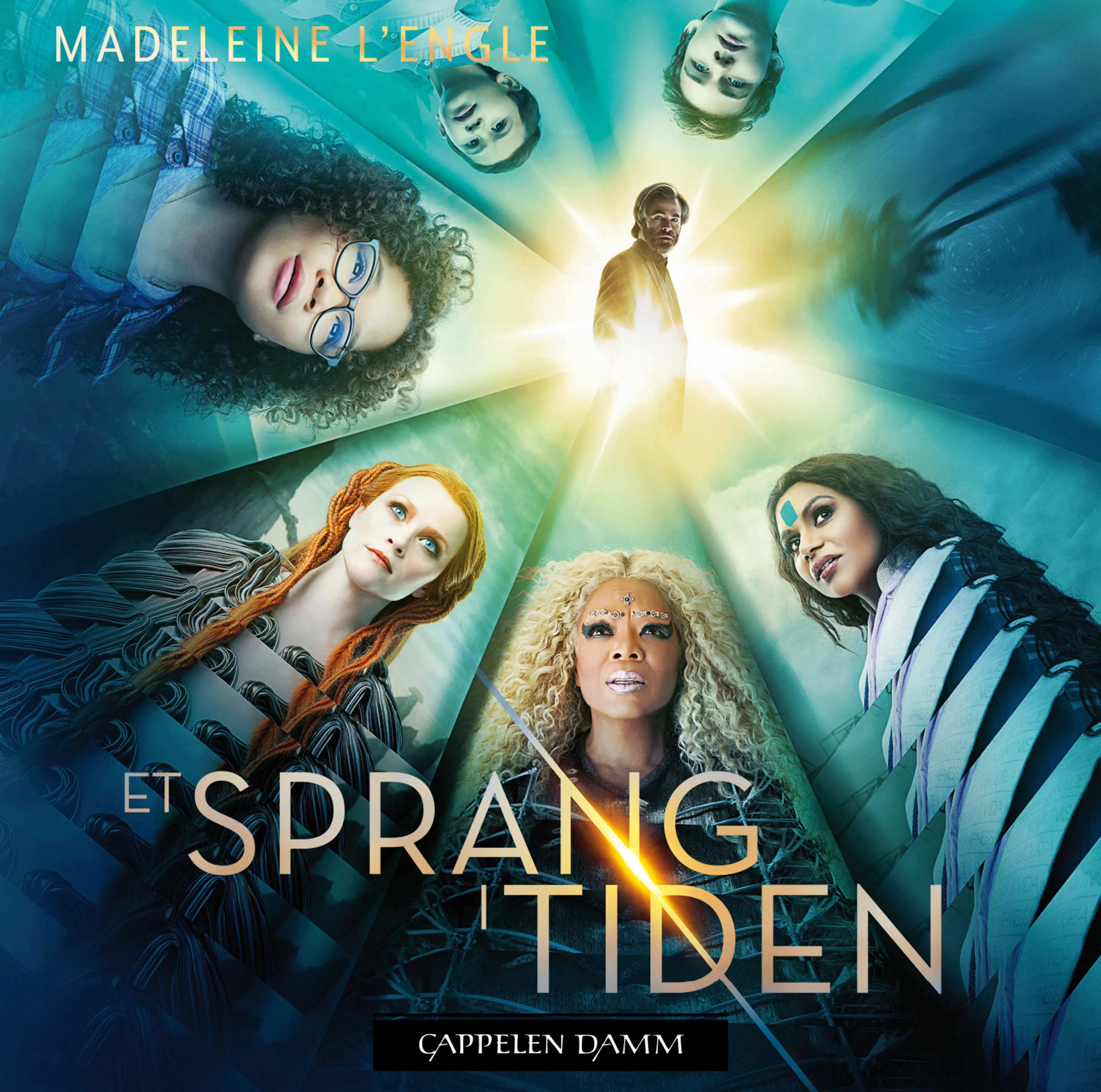 Omslag Et sprang i tiden av Madeleine L'Engle (Lydbok)