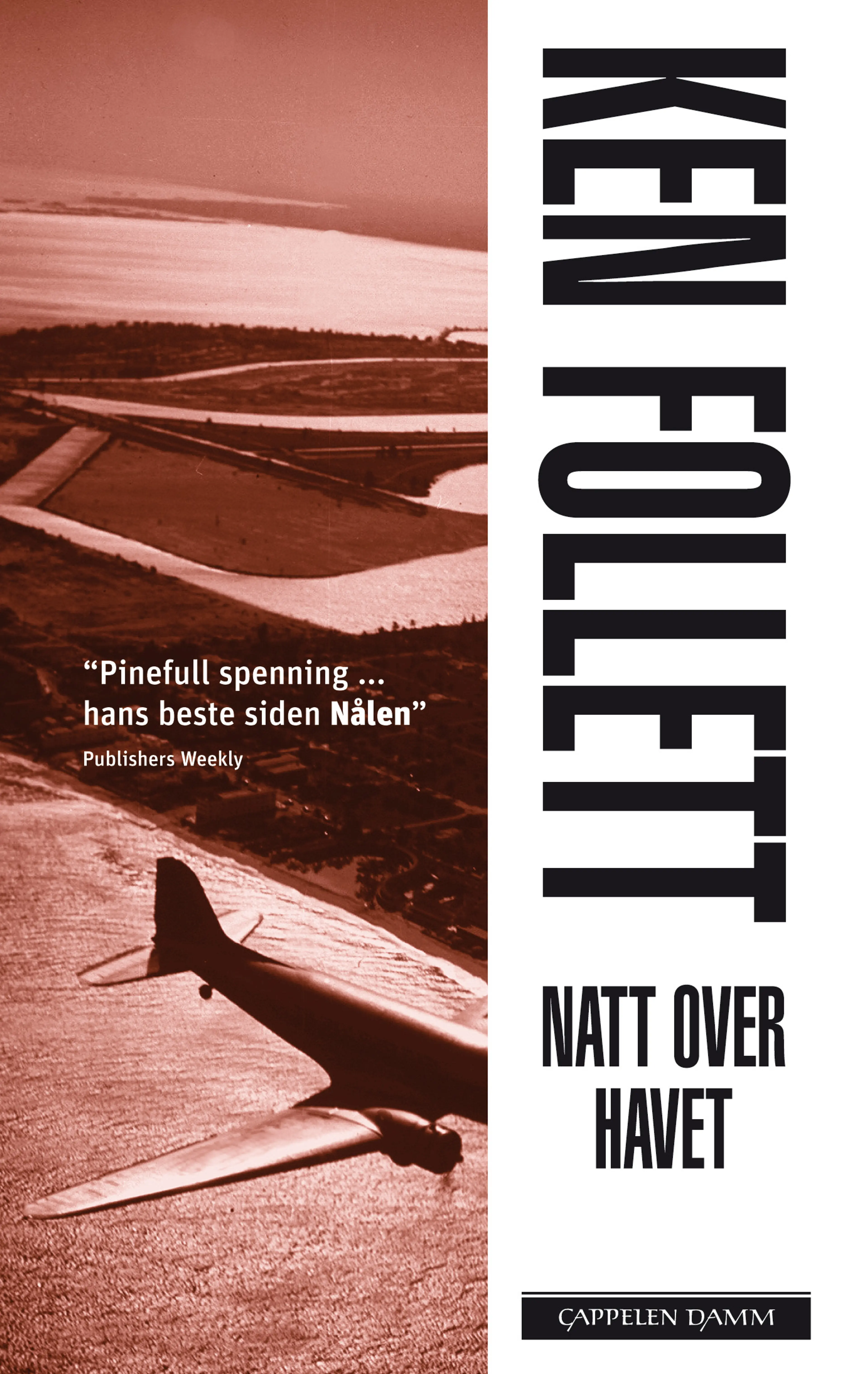 Omslag Natt over havet av Ken Follett (Heftet)