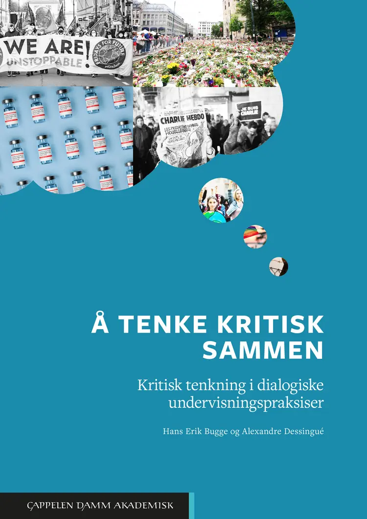Omslag Å tenke kritisk sammen av Hans Erik Bugge og Alexandre Dessingué (Heftet)