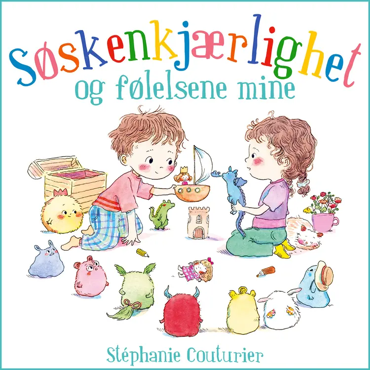 Omslag Søskenkjærlighet og følelsene mine av Stéphanie Couturier (Lydbok)