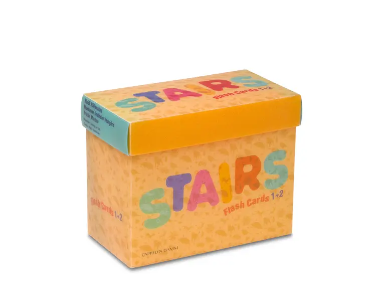 Omslag Stairs 1+2 Flash Cards av Heidi Håkenstad og Marianne Undheim Vestgård (Eske)