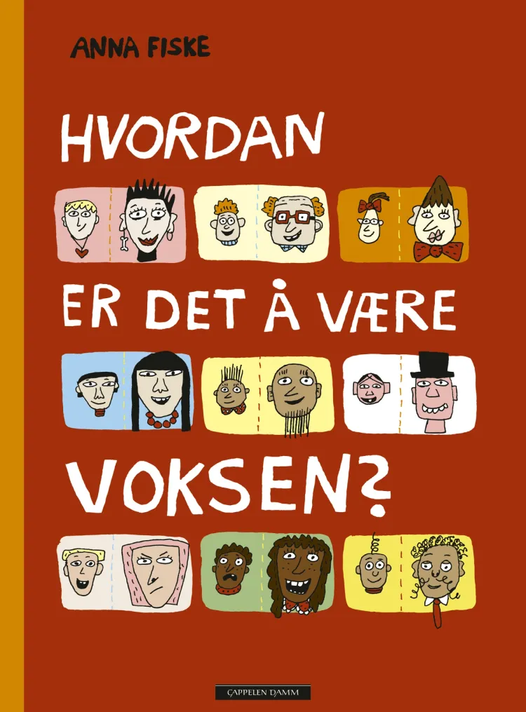Omslag Hvordan er det å være voksen? av Anna Fiske (Ebok)