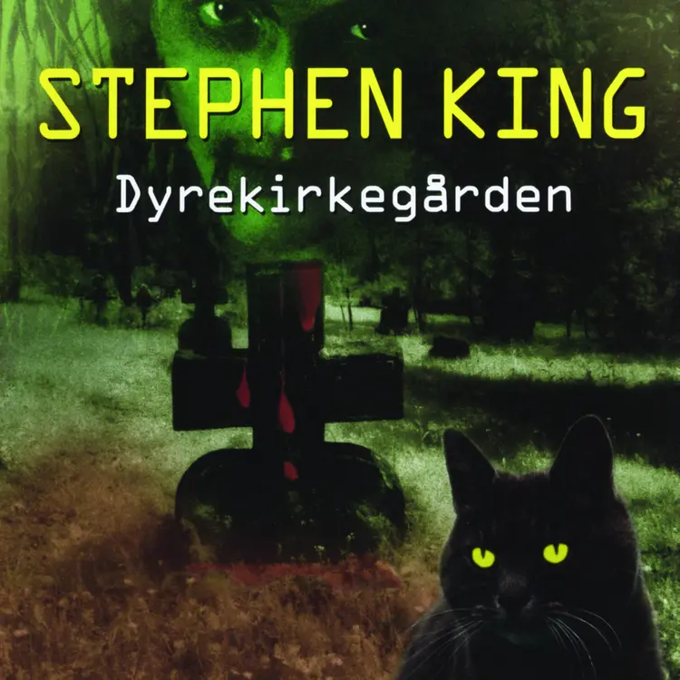 Omslag Dyrekirkegården av Stephen King (Lydbok)