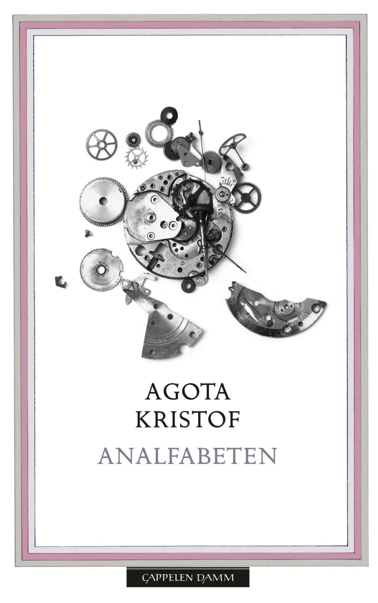 Omslag Analfabeten av Agota Kristof (Innbundet)
