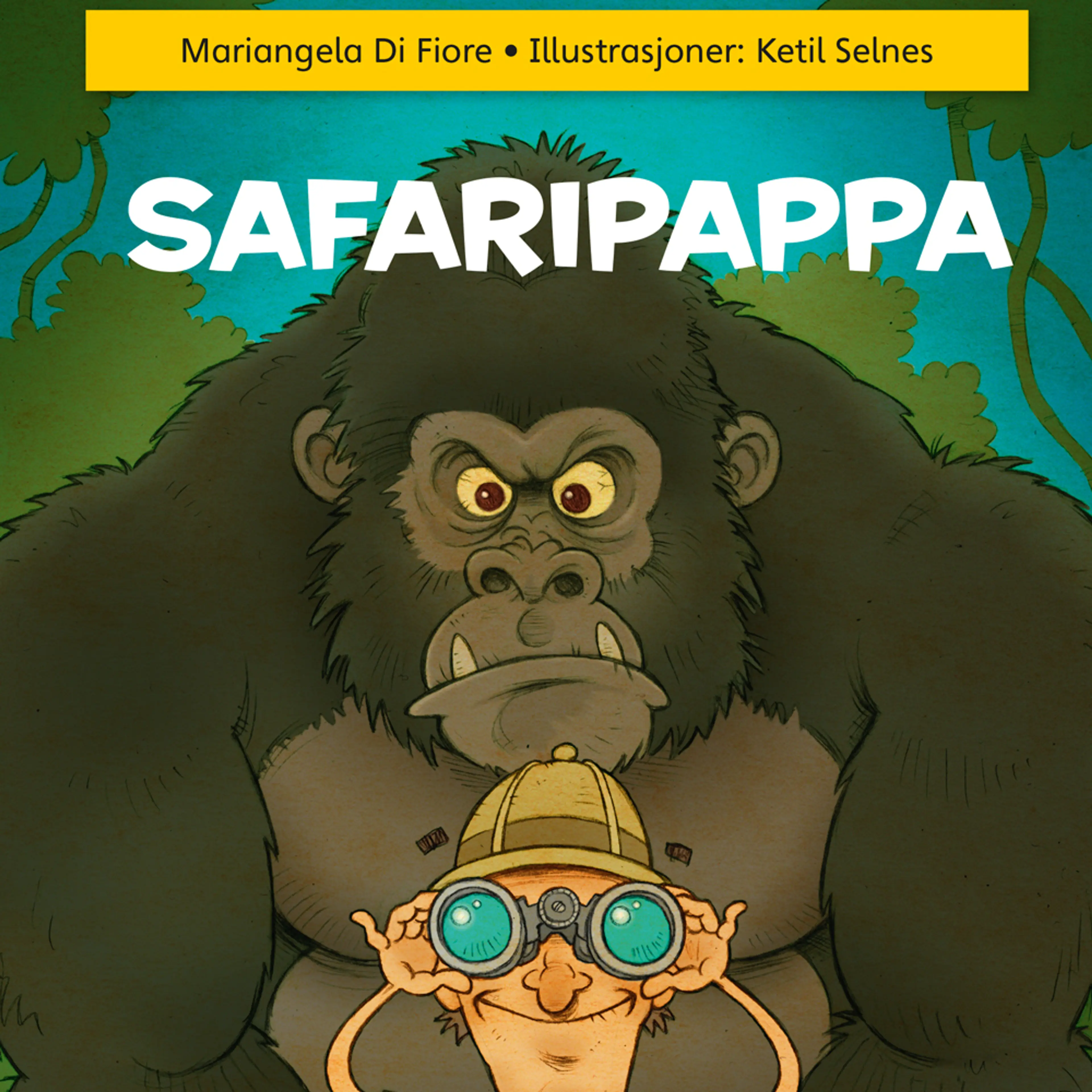Omslag Safaripappa av Mariangela Di Fiore (Lydbok)