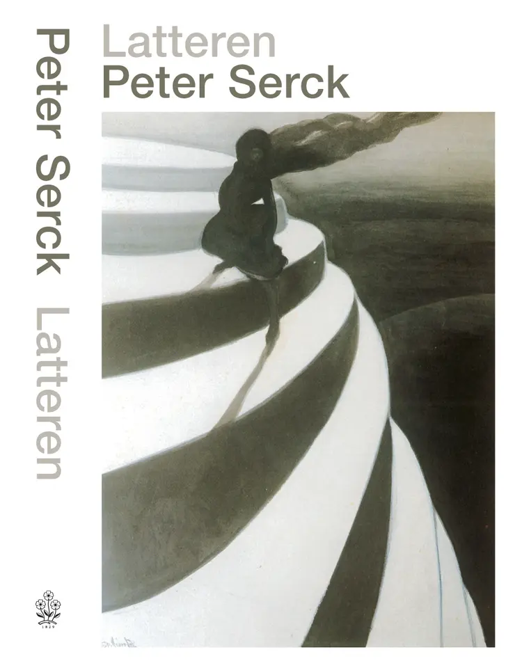 Omslag Latteren av Peter Serck (Innbundet)