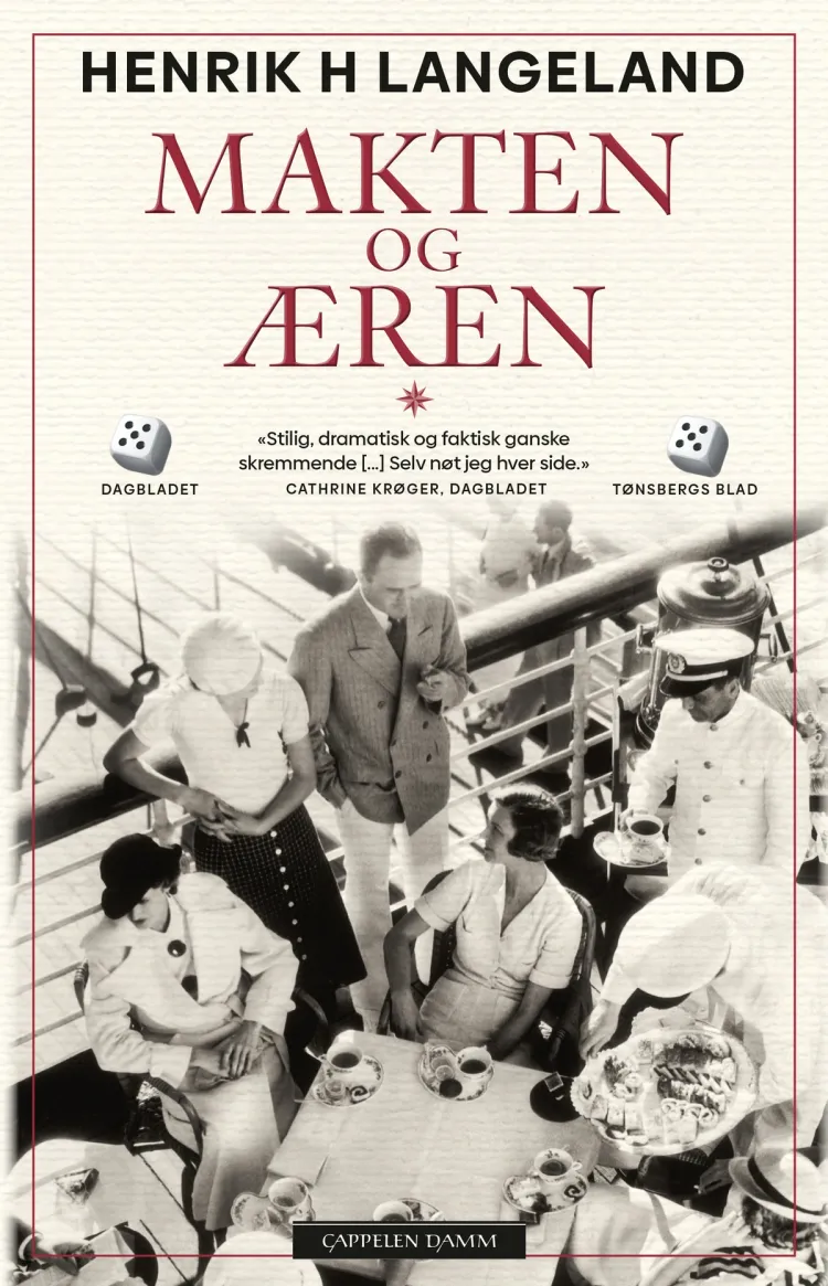 Omslag Makten og æren av Henrik H. Langeland (Heftet)