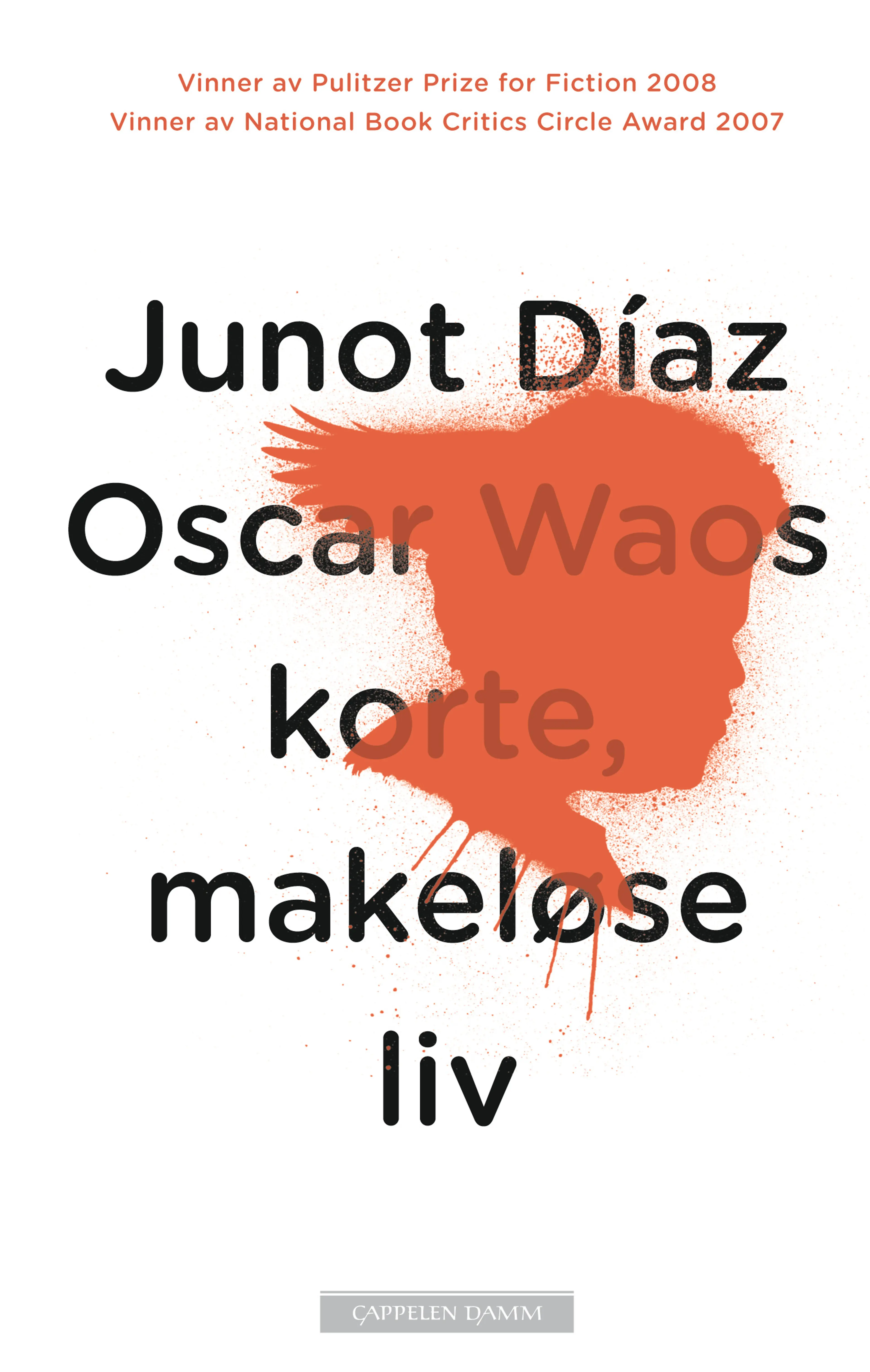 Omslag Oscar Waos korte, makeløse liv av Junot Díaz (Ebok)