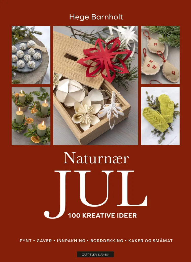 Omslag Naturnær jul av Hege Barnholt (Innbundet)