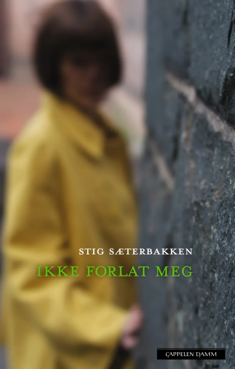 Omslag Ikke forlat meg av Stig Sæterbakken (Innbundet)
