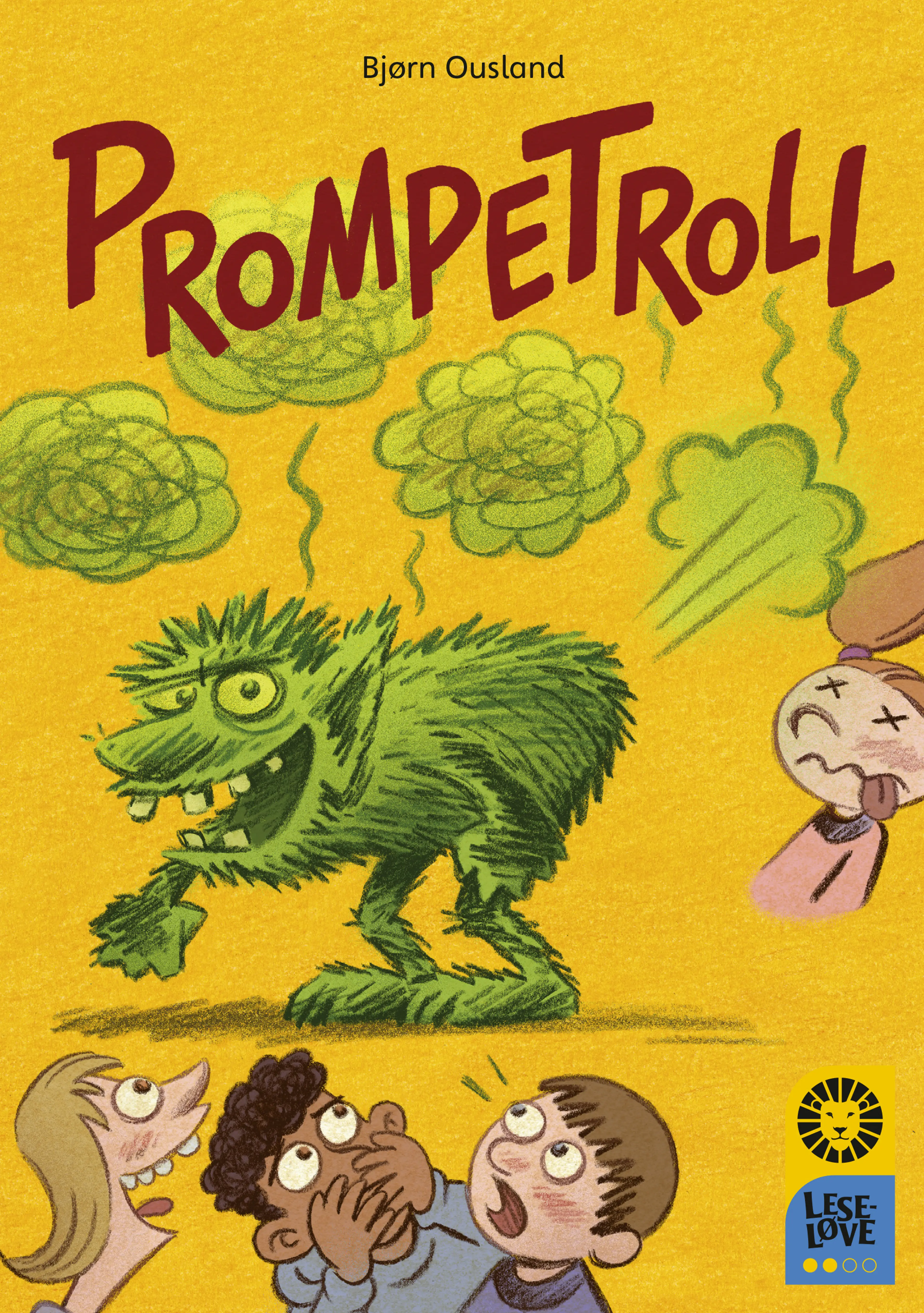 Omslag Leseløve nivå 2 - Prompetroll av Bjørn Ousland (Innbundet)