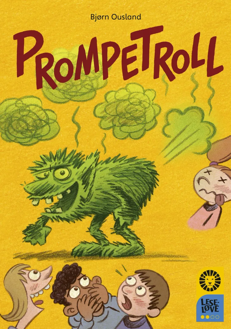 Omslag Leseløve nivå 2 - Prompetroll av Bjørn Ousland (Innbundet)