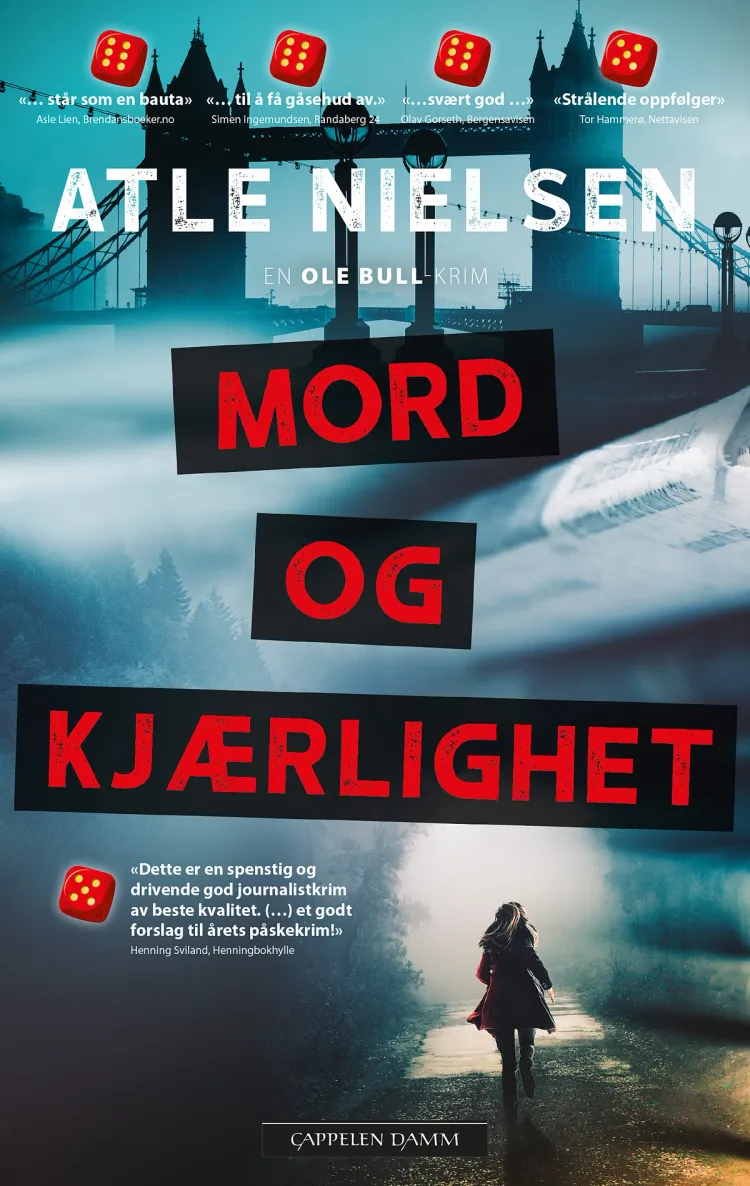 Omslag Mord og kjærlighet av Atle Nielsen (Heftet)