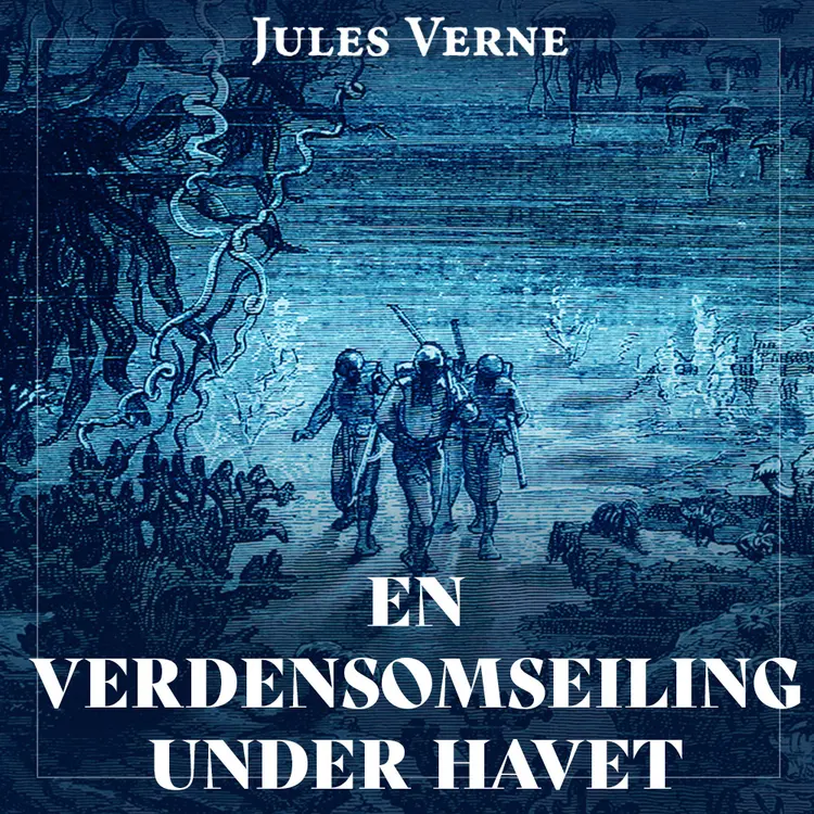 Omslag En verdensomseiling under havet av Jules Verne (Lydbok)
