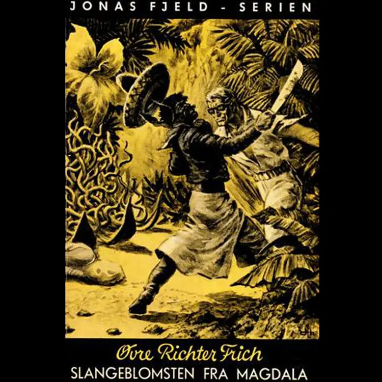 Omslag Slangeblomsten fra Magdala av Øvre Richter Frich (Lydbok)